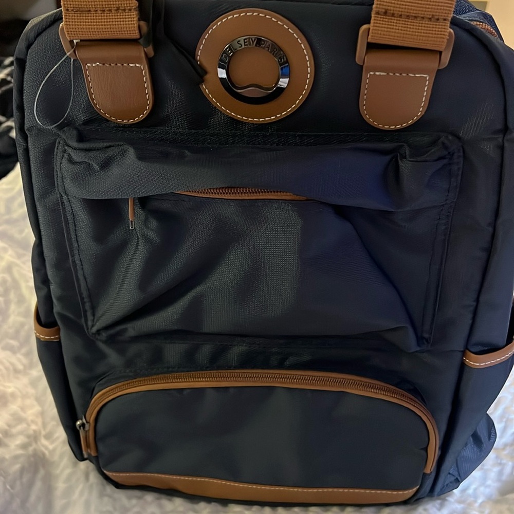 Delsey Paris Flanerie Expandable Travel Luggage laptop Backpack